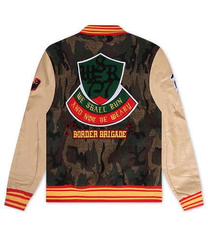 Jordan Craig Hellcat Varsity Jacket - Vintage Camo