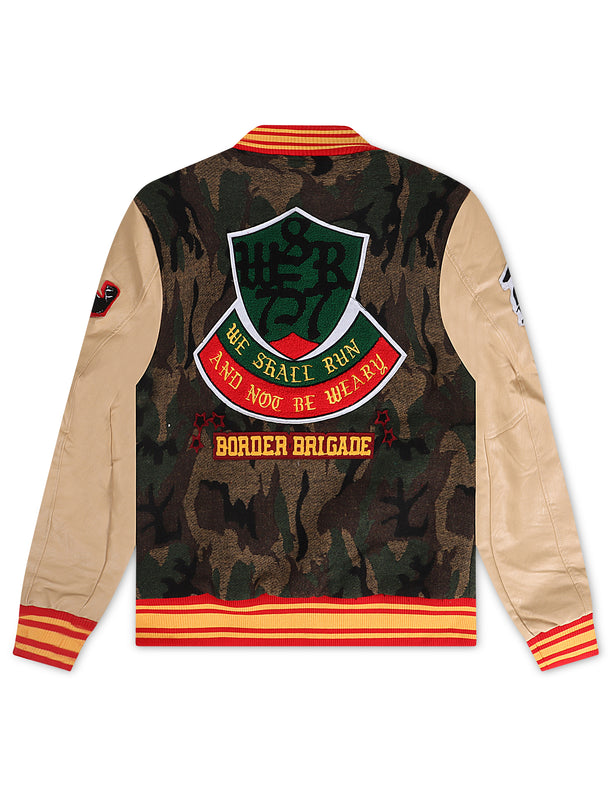 Jordan Craig Hellcat Varsity Jacket - Vintage Camo