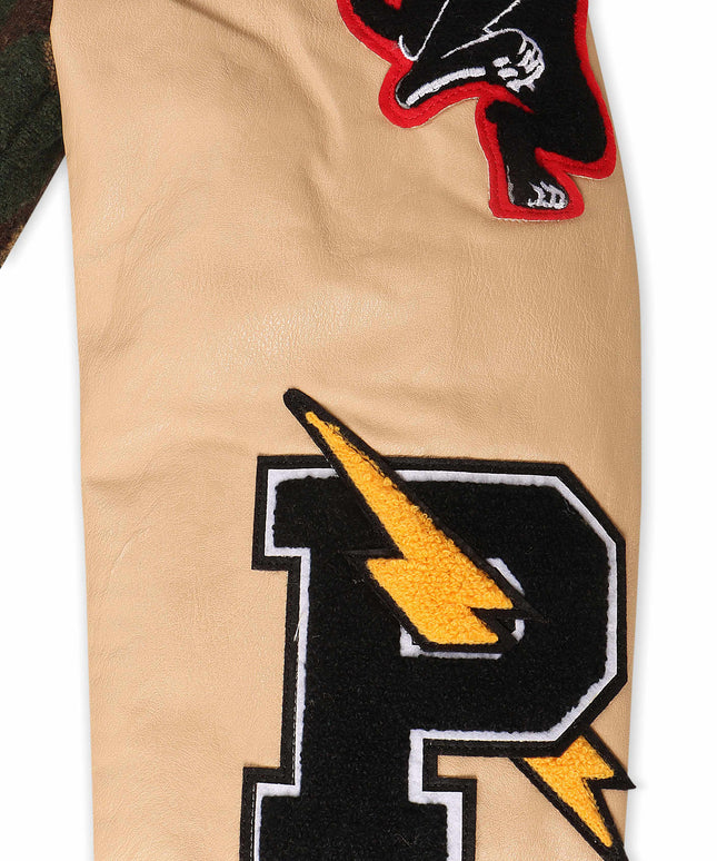 Chaqueta universitaria Jordan Craig Hellcat para niños - Camuflaje vintage