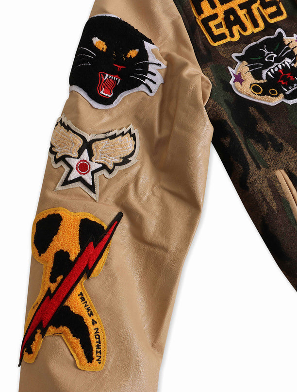 Jordan Craig Hellcat Varsity Jacket - Vintage Camo