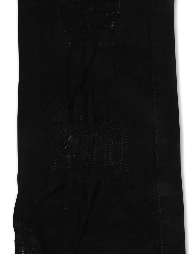 Makobi Bottom Berteli Cargo Slim Fit Pants - Black