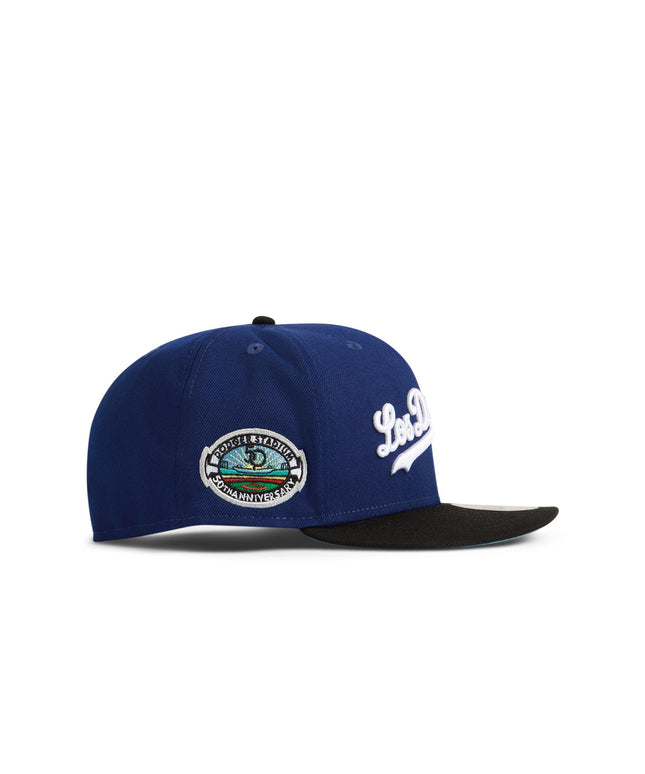 New Era 5950 La Dodgers Stadium Hat - Denim Exchange