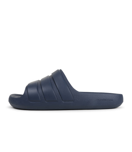 Adidas Mens Adilette Flow Slide - Navy