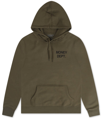 Money Dept. Los Angeles Hoodie - Olive/Black