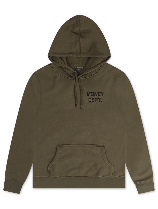 Money Dept. Los Angeles Hoodie - Olive/Black