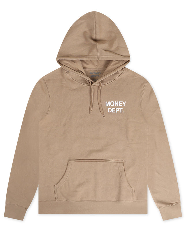 Money Dept. Los Angeles Hoodie - Beige/White