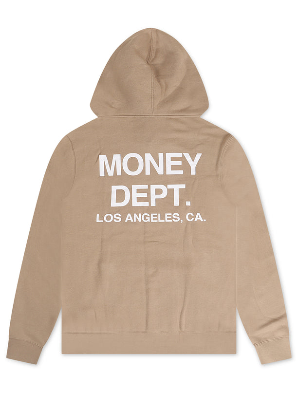 Money Dept. Los Angeles Hoodie - Beige/White