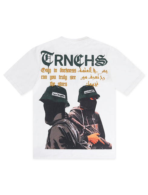 Trnchs Tunnels Tee - Vintage White