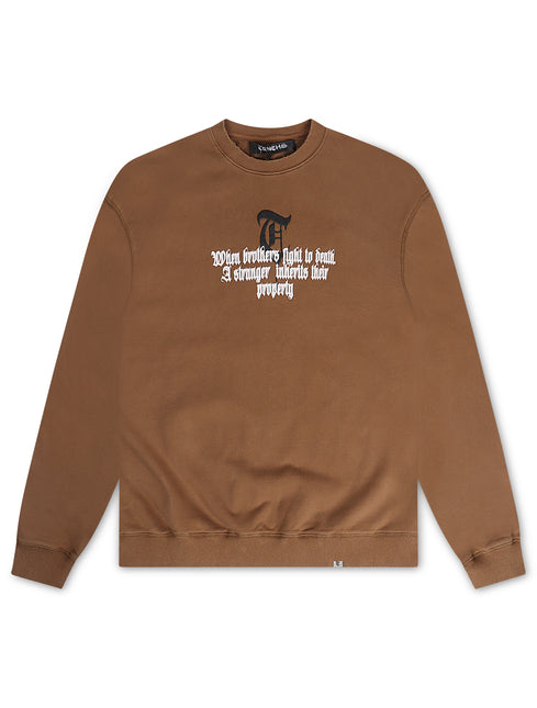 Trnchs Brothers Sweater - Army Brown