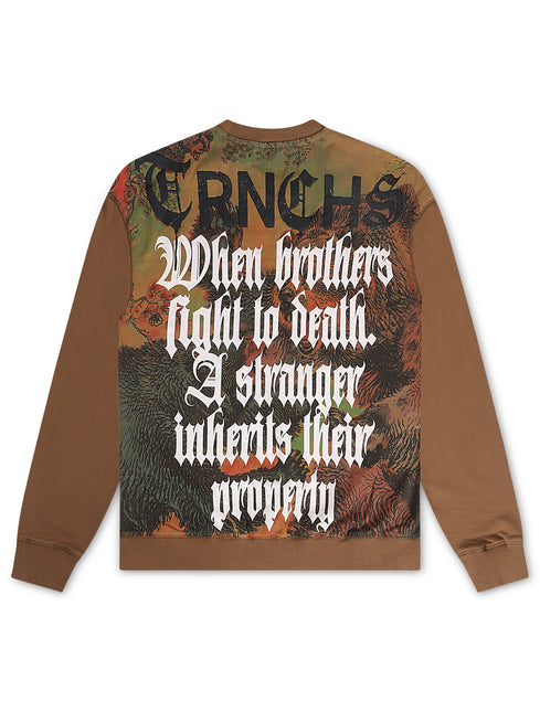 Trnchs Brothers Sweater - Army Brown