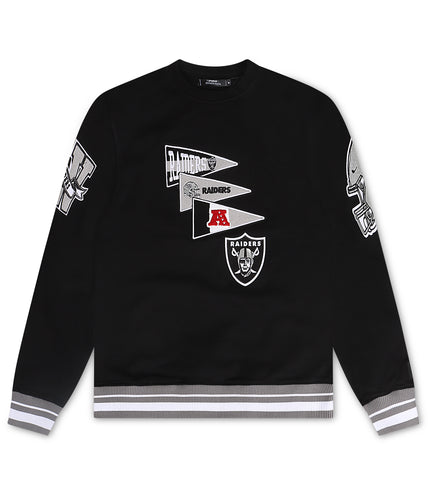 Pro Standard Raiders Flag Crewneck - Black