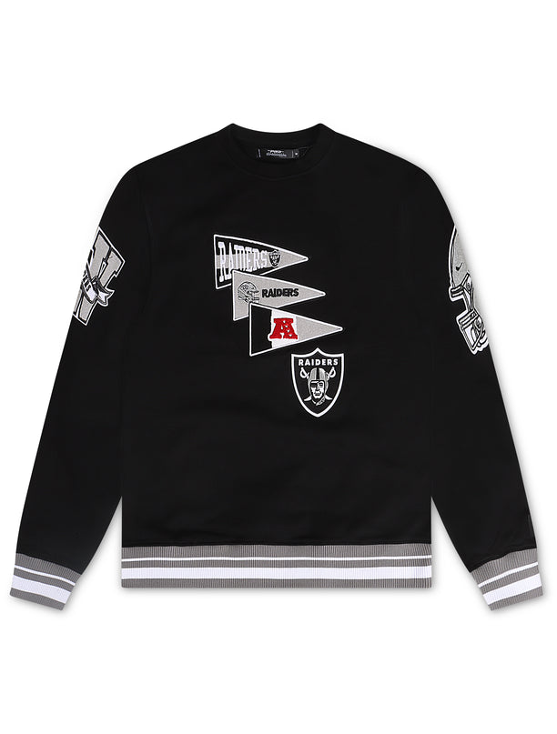 Pro Standard Raiders Flag Crewneck - Black