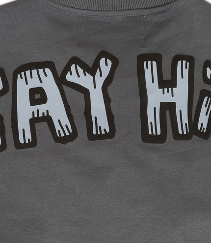 Bkys Stay High Heavyweight Tee - Grey