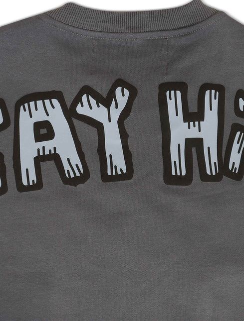 Bkys Stay High Heavyweight Tee - Grey