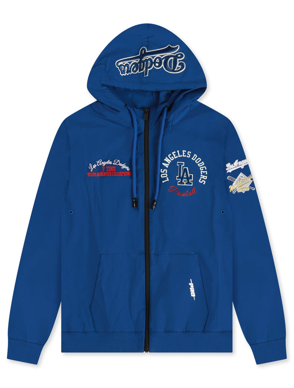 Dodgers Hooded Windbreaker Jacket