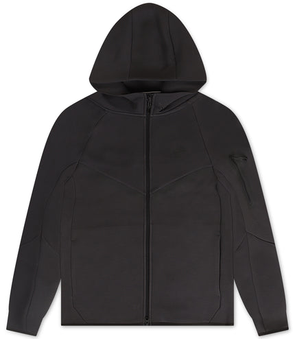 Nike Mens Tech Full Zip Windrunner Hoodie - Anthracite/Black