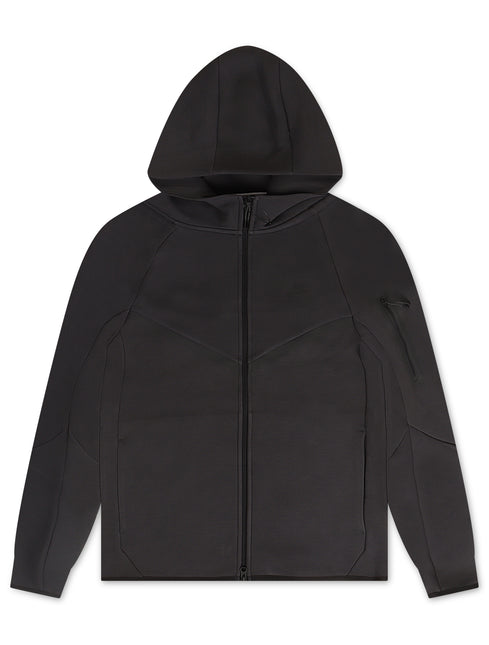 Nike Mens Tech Full Zip Windrunner Hoodie - Anthracite/Black