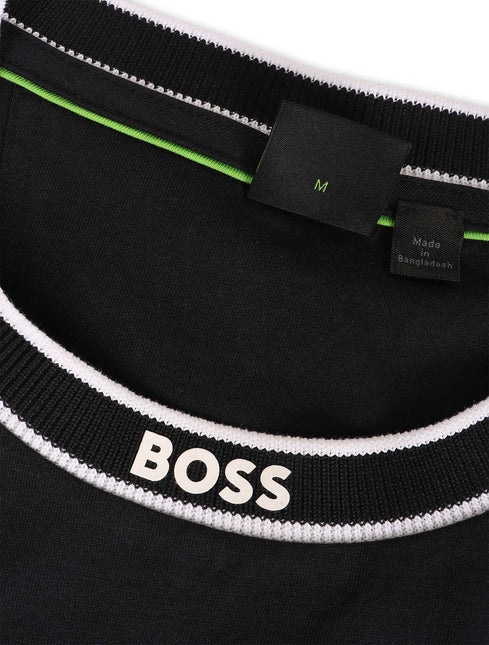 Boss Green Label Cotton Jersey Tee - Black