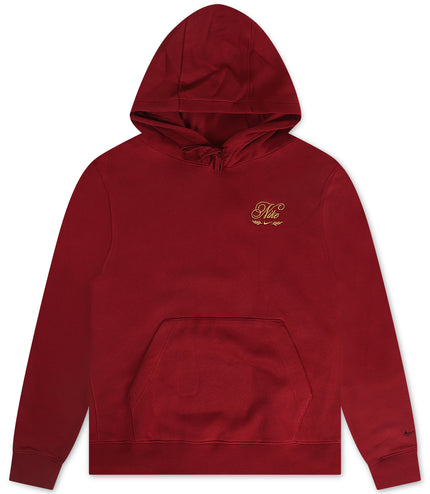 Nike Mens Club Tismen Hoodie - Team Red