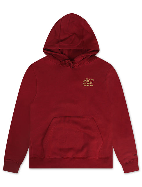 Nike Mens Club Tismen Hoodie - Team Red