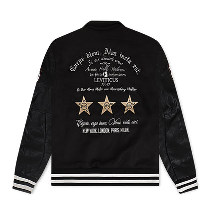 Jordan Craig Kids Carpe Diem Varsity Jacket - Black