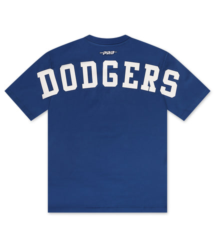 Los Angeles Dodgers Wingspan Shoulder Tee - Blue