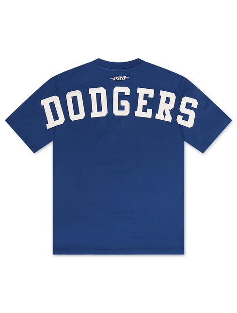 Los Angeles Dodgers Wingspan Shoulder Tee - Blue