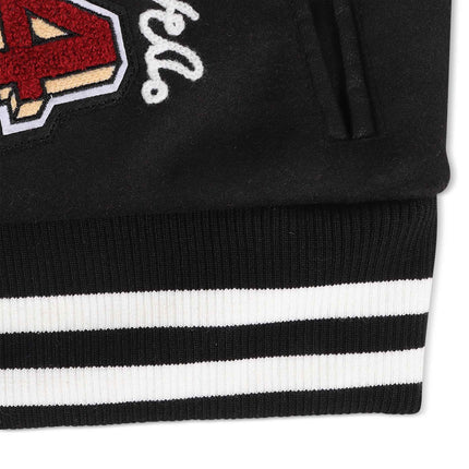 Jordan Craig Kids Carpe Diem Varsity Jacket - Black