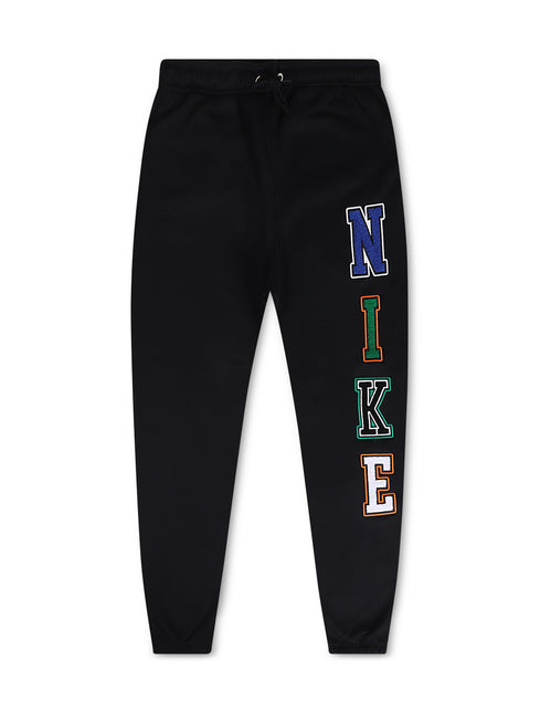 Nike Mens Club Fleece Cuffed Pants - Black