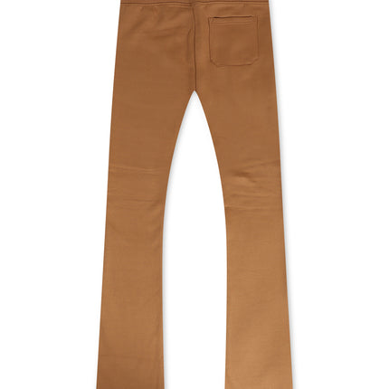 Jordan Craig Fleece Stacked Joggers - Mocha