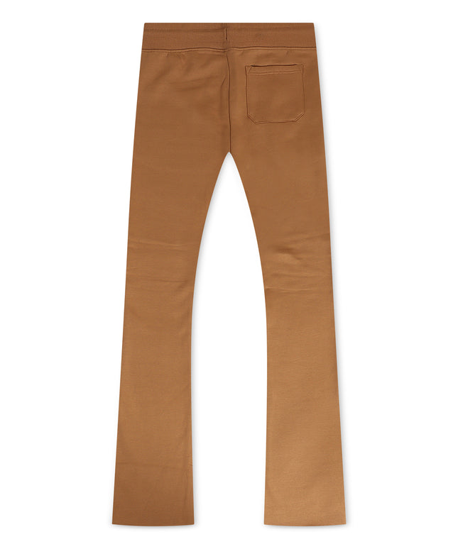 Jordan Craig Fleece Stacked Joggers - Mocha