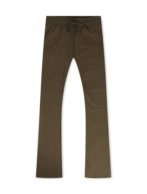 Jordan Craig Fleece Stacked Joggers - Olive