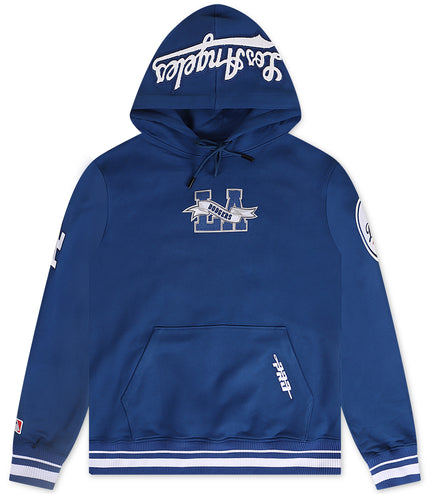 Pro Standard Dodgers LA Chest Patch Hoodie- Blue