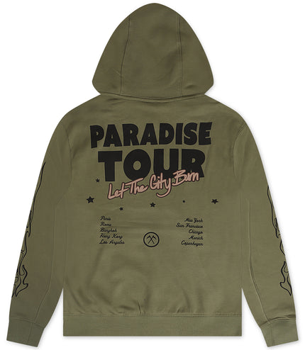 Jordan Craig Paradise Tour Fleece Hoodie - Sage