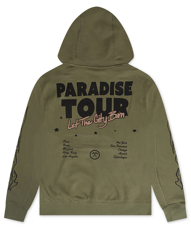 Jordan Craig Paradise Tour Fleece Hoodie - Sage