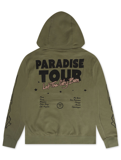 Jordan Craig Paradise Tour Fleece Hoodie - Sage