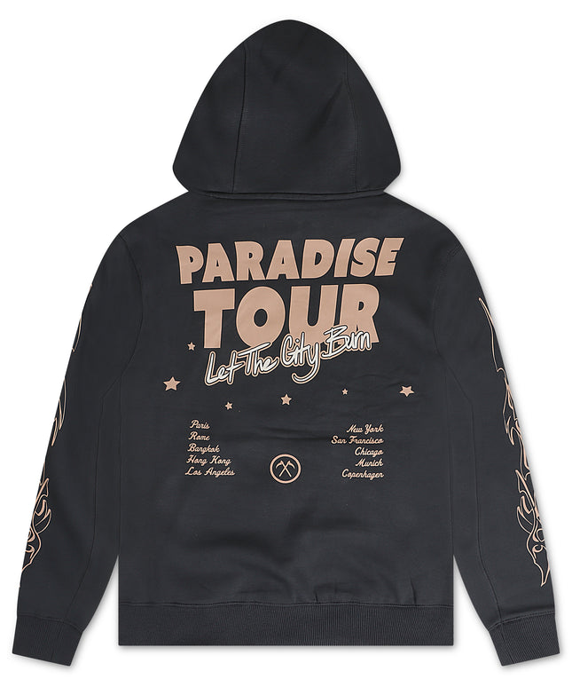 Jordan Craig Paradise Tour Fleece Hoodie - Charcoal