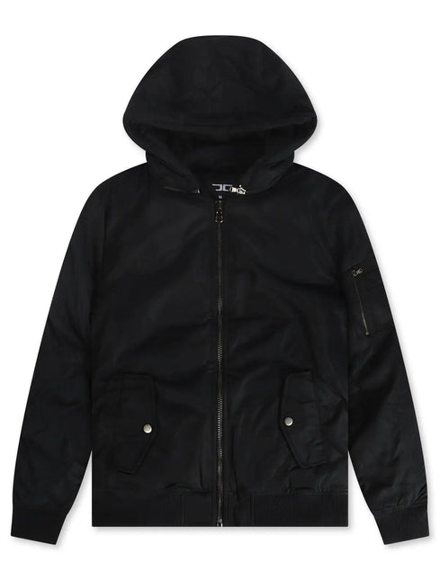 JORDAN CRAIG SQUADRAN HOODED BOMBER JACKET JORDAN CRAIG