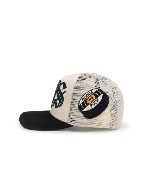 GasNYC Mighty Ducks Trucker Hat - Cream