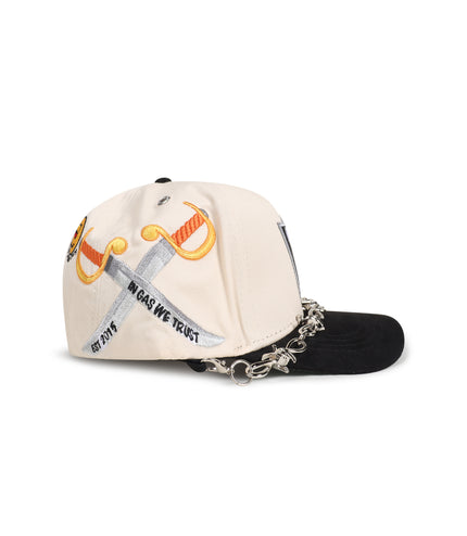 GasNYC Raiders Hat - Cream