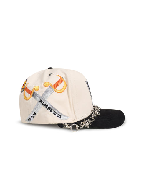 GasNYC Raiders Hat - Cream