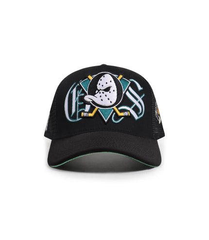 GasNYC Mighty Ducks Trucker Hat - Black