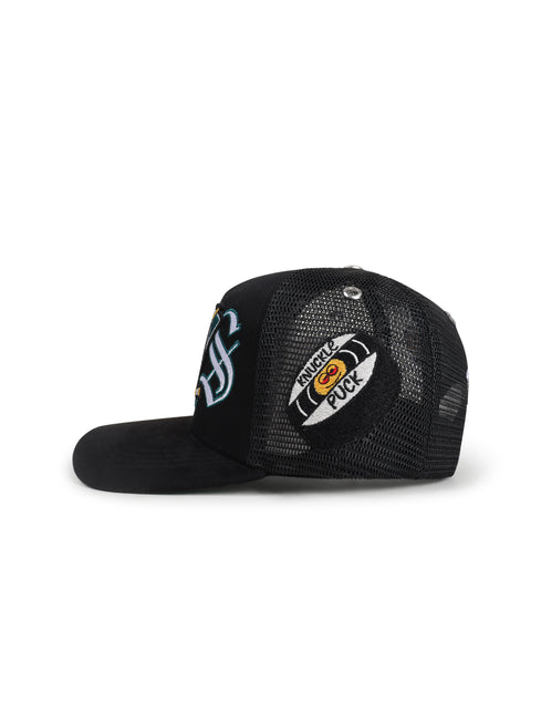 GasNYC Mighty Ducks Trucker Hat - Black