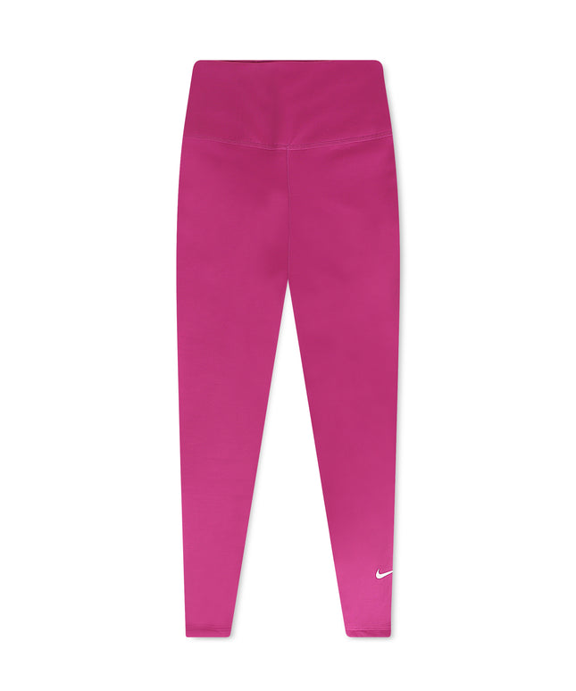 Nike Womens Therma-Fit One Hot Leggings - Fuchsia/White