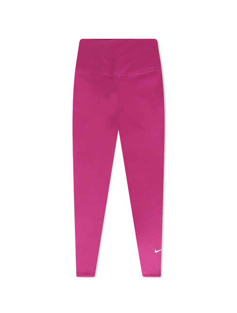 Nike Womens Therma-Fit One Hot Leggings - Fuchsia/White