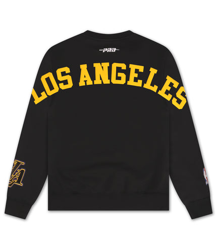 Pro Standard Lakers Crewneck - Black