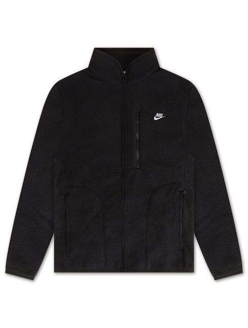 Nike Mens Sportswear Club Fleece Jacket - Black/White