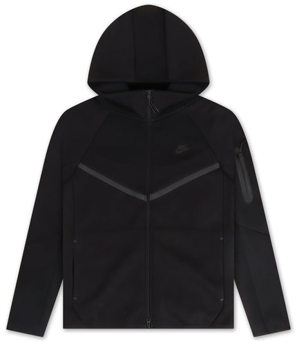 Nike Mens Tech Full Zip Windrunner Hoodie - Black