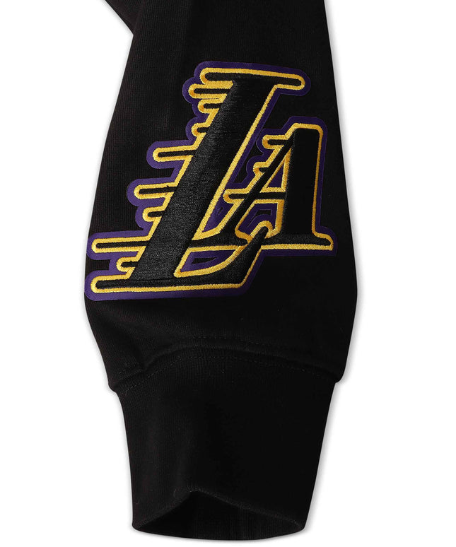 Pro Standard Lakers Wingspan Crewneck - Black