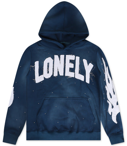 Lonely Hearts Club Diamond Hoodie - Stone Wash Dark Turqouise